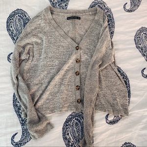 Gray Abercrombie sweater